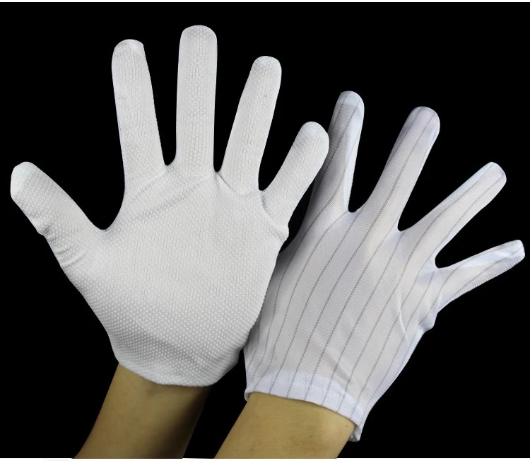 ESD doted gloves ESD doted gloves